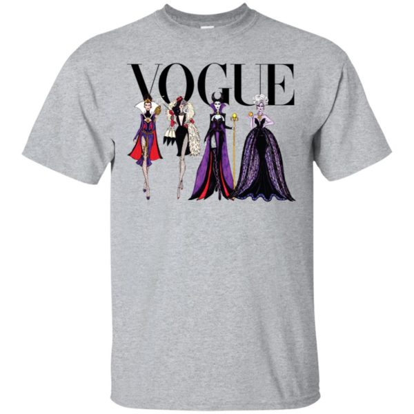 Vogue Disney Villains Evil Divas Paco Chicano Shirt