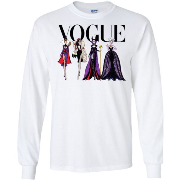 Vogue Disney Villains Evil Divas Paco Chicano Shirt