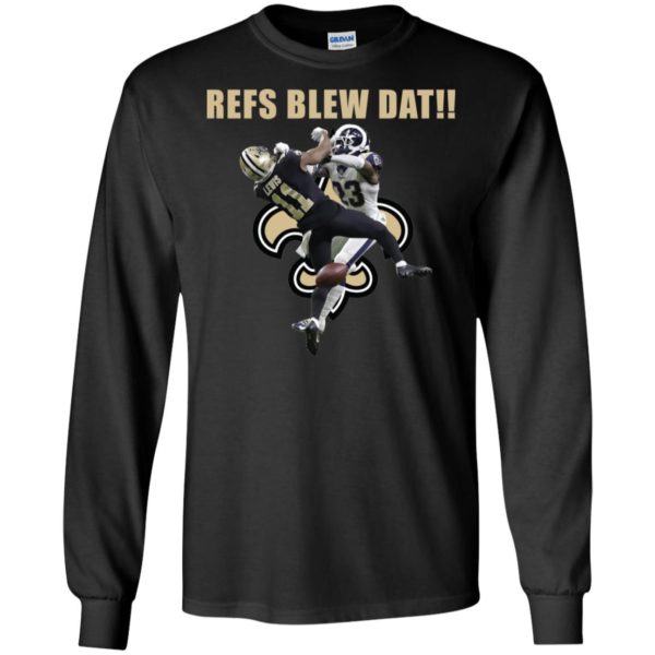 New Orleans Saints Refs Blew Dat Shirt