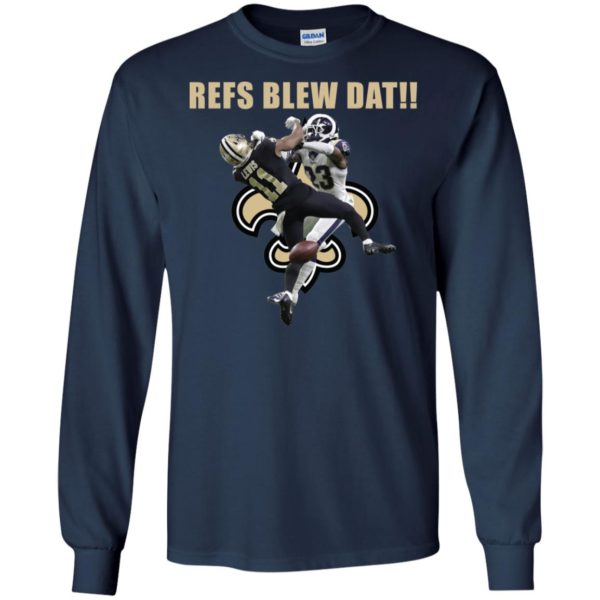 New Orleans Saints Refs Blew Dat Shirt