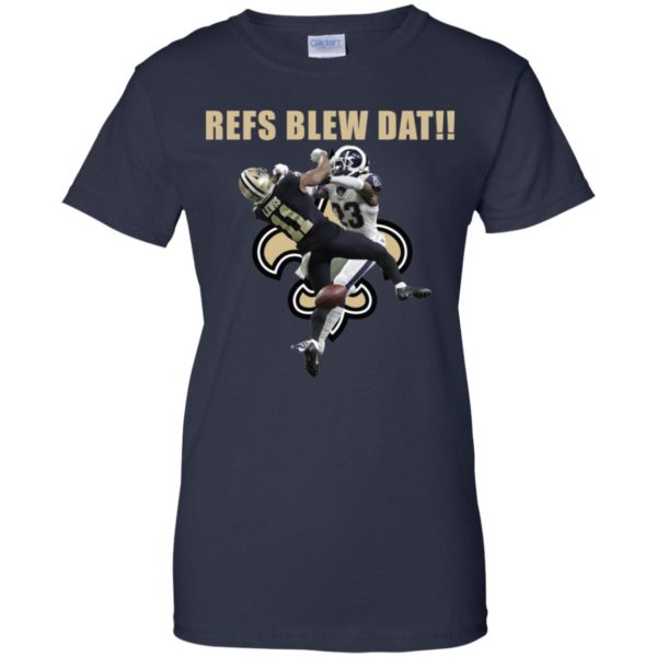 New Orleans Saints Refs Blew Dat Shirt