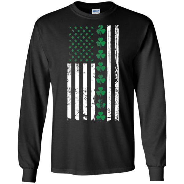 St. Patrick's Day Irish American Flag Shirt