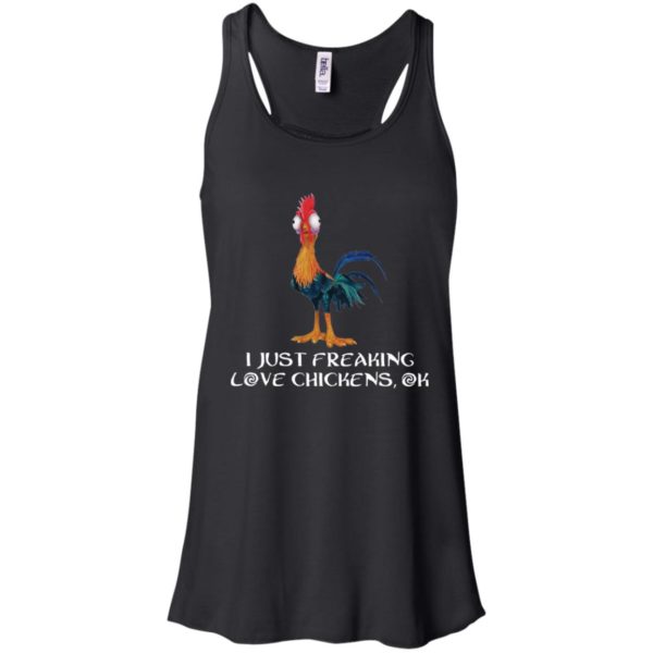 Just Freaking Love Chickens Ok Hei Hei Moana Shirt