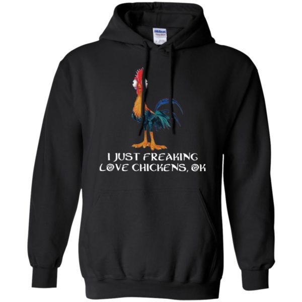 Just Freaking Love Chickens Ok Hei Hei Moana Shirt