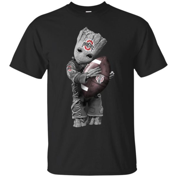 Baby Groot Hug Ohio State Buckeyes Shirt