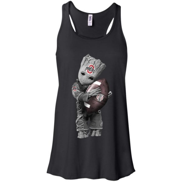 Baby Groot Hug Ohio State Buckeyes Shirt