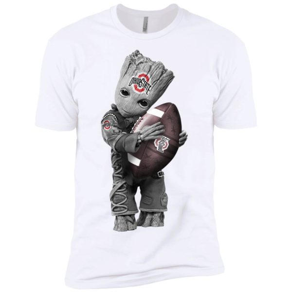 Baby Groot Hug Ohio State Buckeyes Shirt