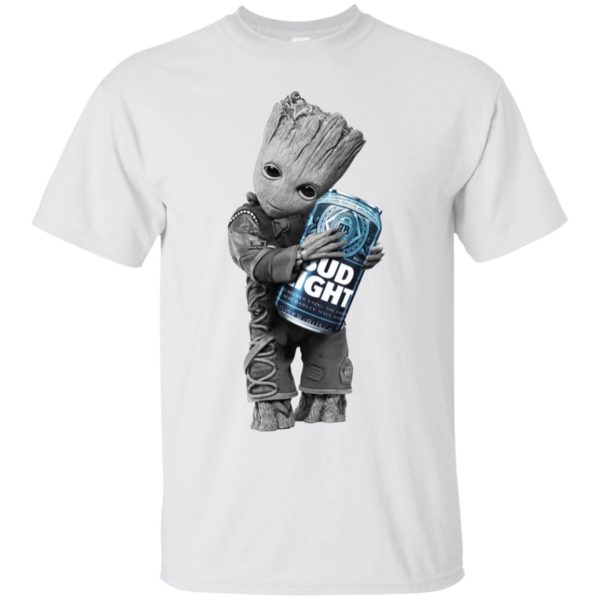 Baby Groot Hug Bud Light Shirt