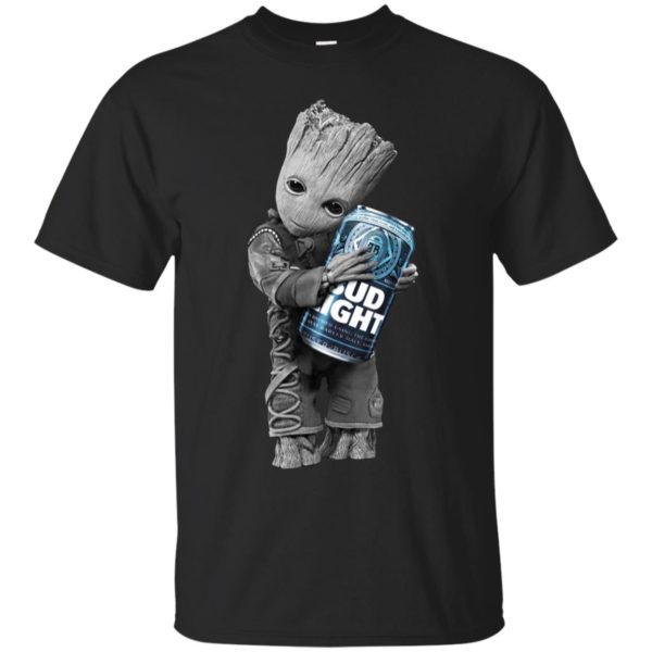 Baby Groot Hug Bud Light Shirt