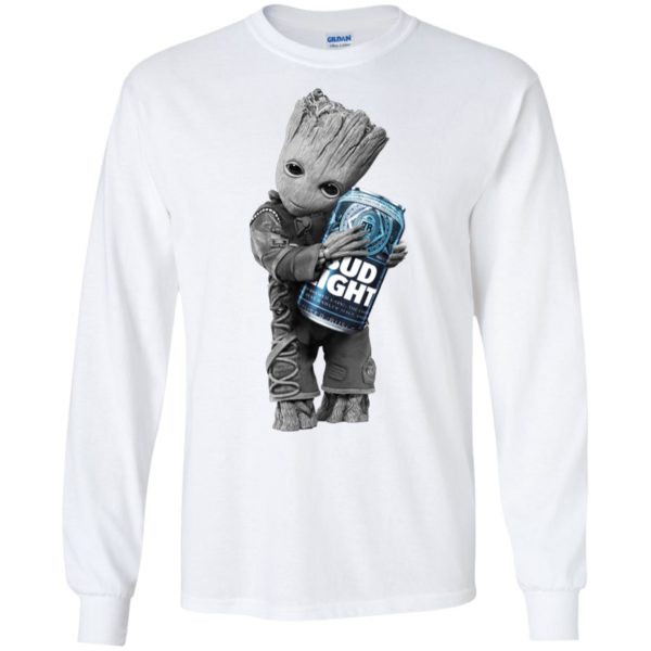 Baby Groot Hug Bud Light Shirt