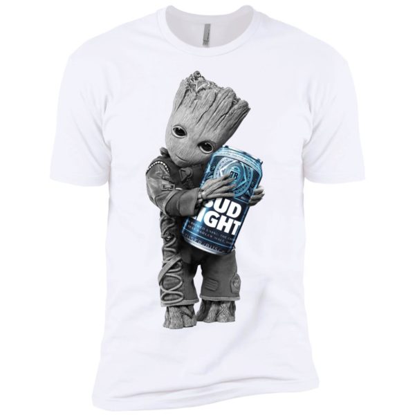 Baby Groot Hug Bud Light Shirt