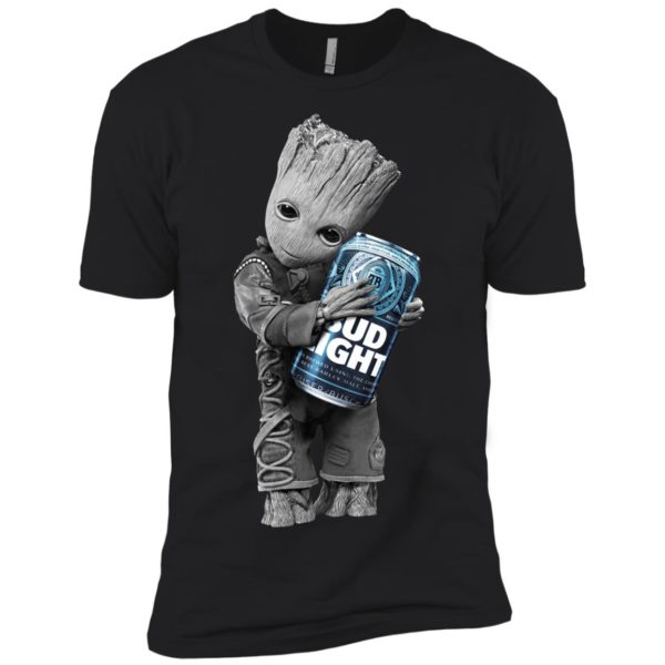 Baby Groot Hug Bud Light Shirt