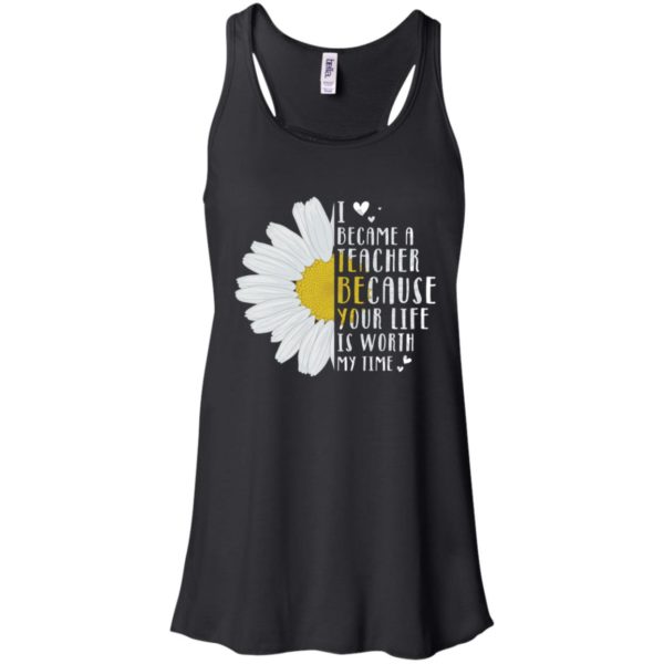 Daisy I Became A Social Worker Because Your Life Is Worth My Time Shirt