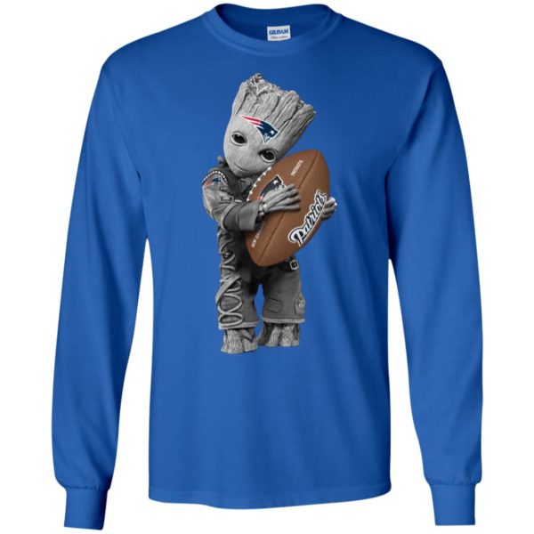 Baby Groot Hug New England Patriots Shirt