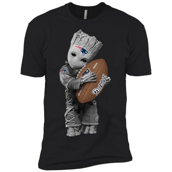 Baby Groot Hug New England Patriots Shirt