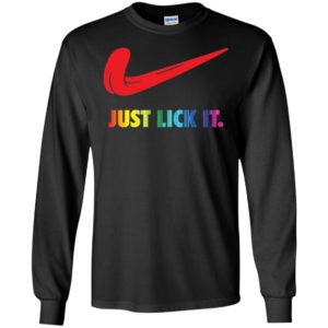 Just lick it LGBT Shirt image Just lick it LGBT Shirt