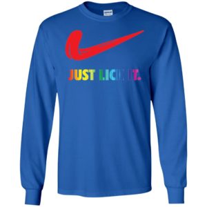 Just lick it LGBT Shirt image Just lick it LGBT Shirt