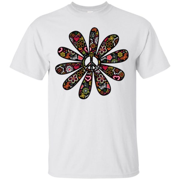 Peace Hippie Flower Shirt