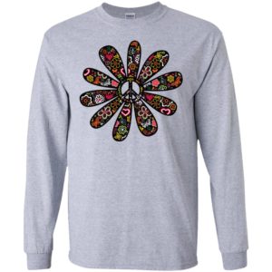 Peace Hippie Flower Shirt