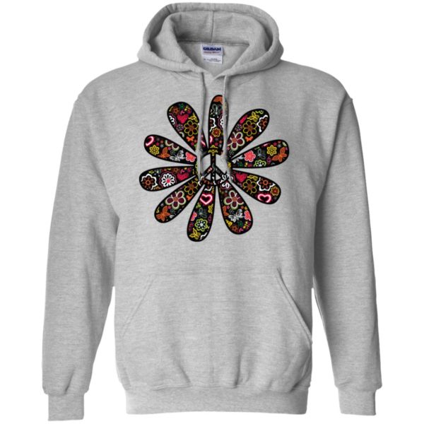Peace Hippie Flower Shirt