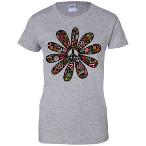 Peace Hippie Flower Shirt