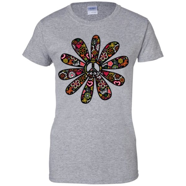 Peace Hippie Flower Shirt