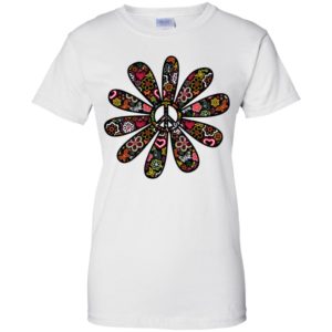 Peace Hippie Flower Shirt