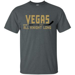 Vegas All Knight Long Hockey Shirt