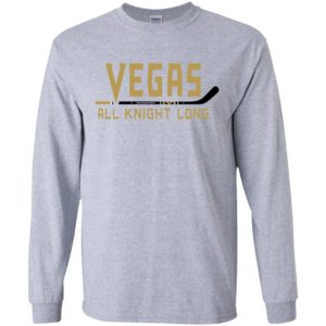 Vegas All Knight Long Hockey Shirt