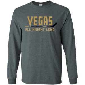Vegas All Knight Long Hockey Shirt