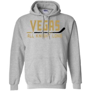 Vegas All Knight Long Hockey Shirt