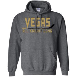 Vegas All Knight Long Hockey Shirt