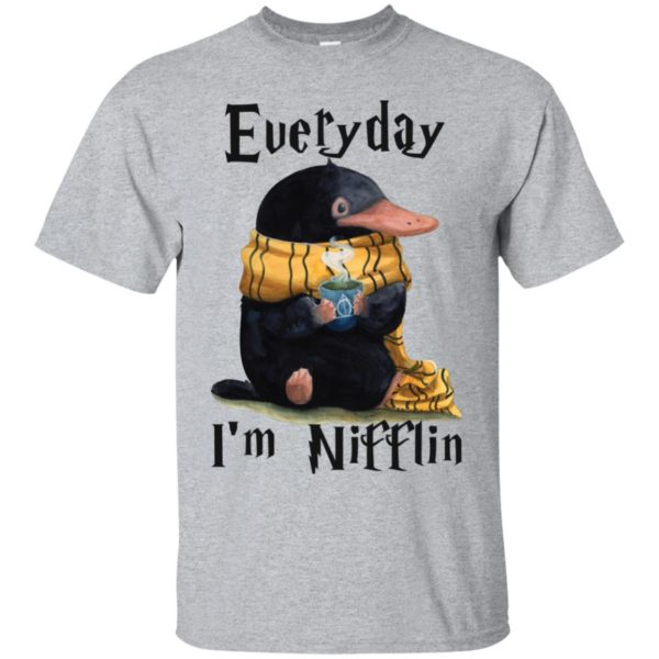 Cute Everyday I'm Nifflin Tea Shirt