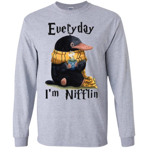 Cute Everyday I'm Nifflin Tea Shirt