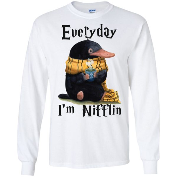 Cute Everyday I'm Nifflin Tea Shirt