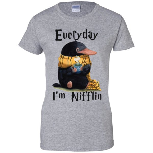 Cute Everyday I'm Nifflin Tea Shirt