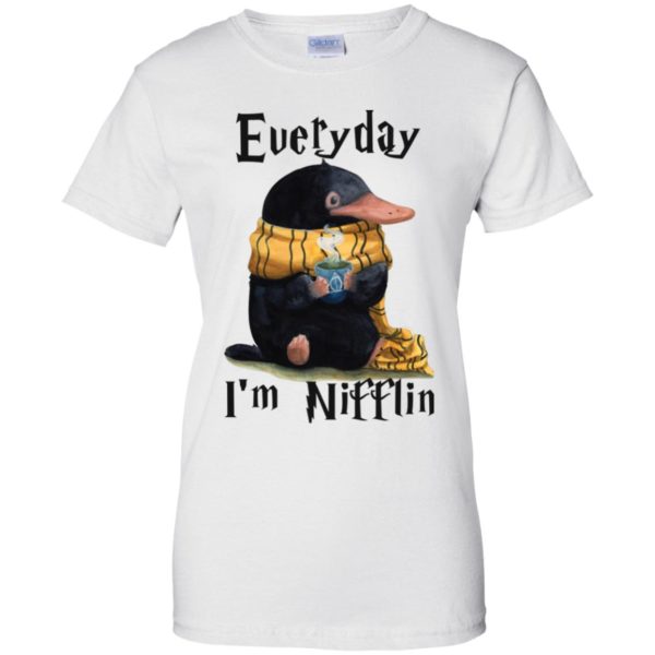 Cute Everyday I'm Nifflin Tea Shirt