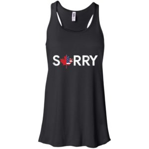 Distressed Sorry Canada Shirt image Distressed Sorry Canada Shirt