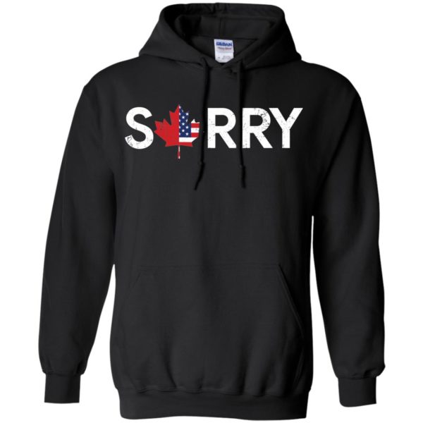 Distressed Sorry Canada Shirt