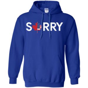 Distressed Sorry Canada Shirt image Distressed Sorry Canada Shirt