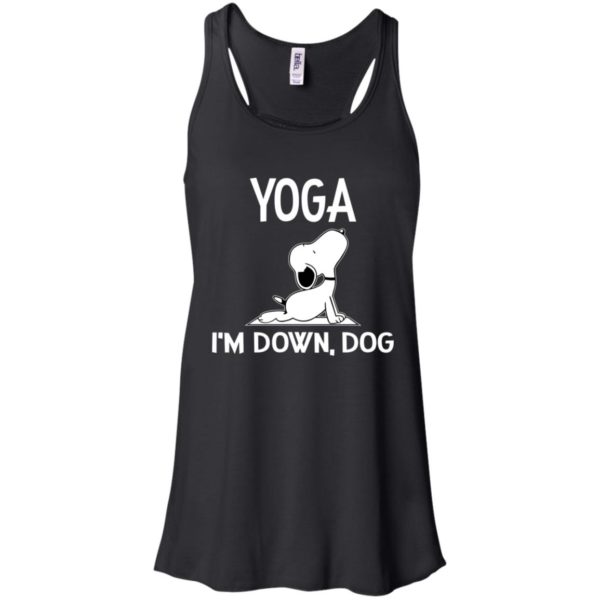 Snoopy Yoga, I'm Down Dog Shirt