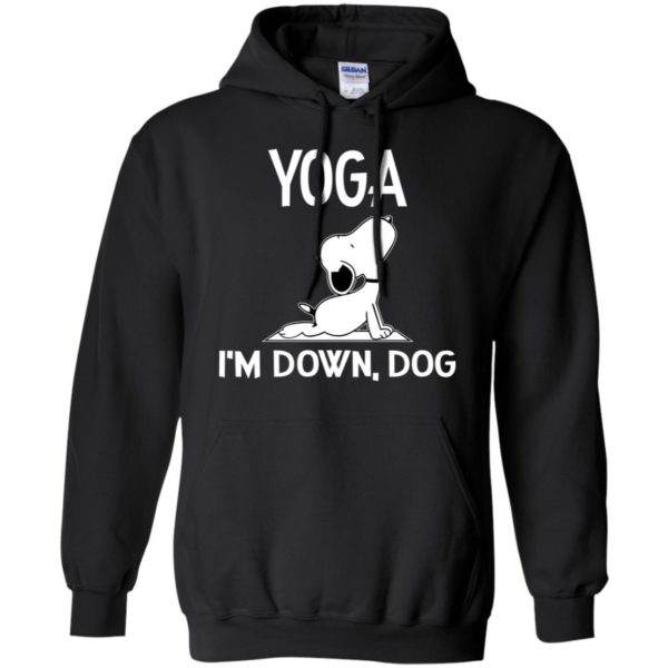 Snoopy Yoga, I'm Down Dog Shirt