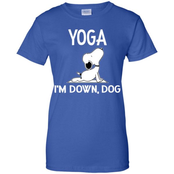 Snoopy Yoga, I'm Down Dog Shirt