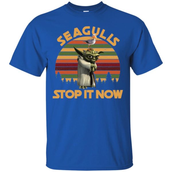 Yoda Seagulls Stop It Now Shirt