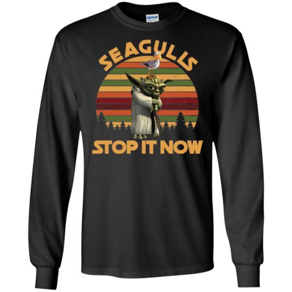 Yoda Seagulls Stop It Now Shirt