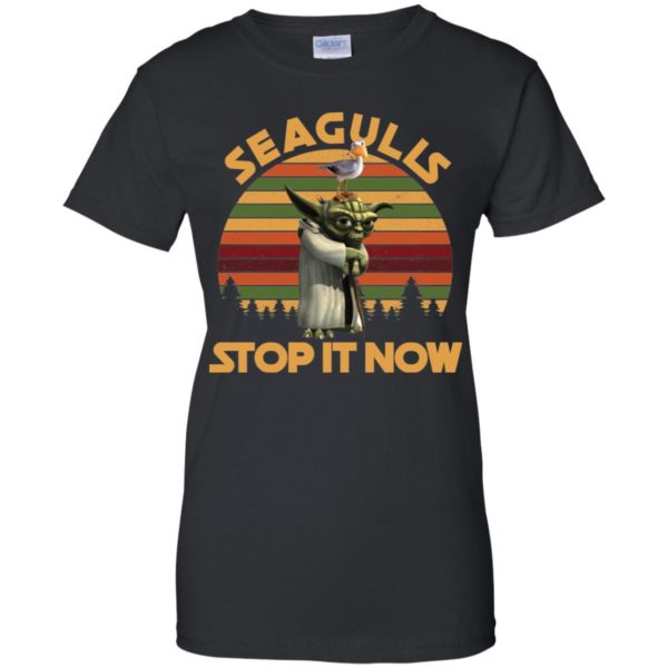 Yoda Seagulls Stop It Now Shirt