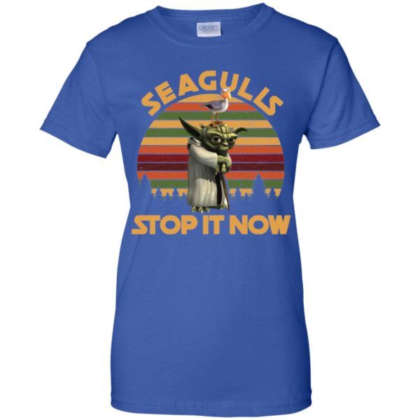 Yoda Seagulls Stop It Now Shirt