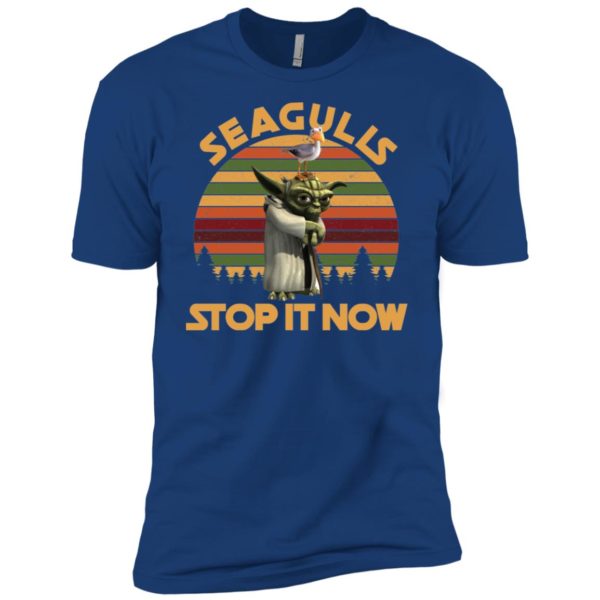 Yoda Seagulls Stop It Now Shirt