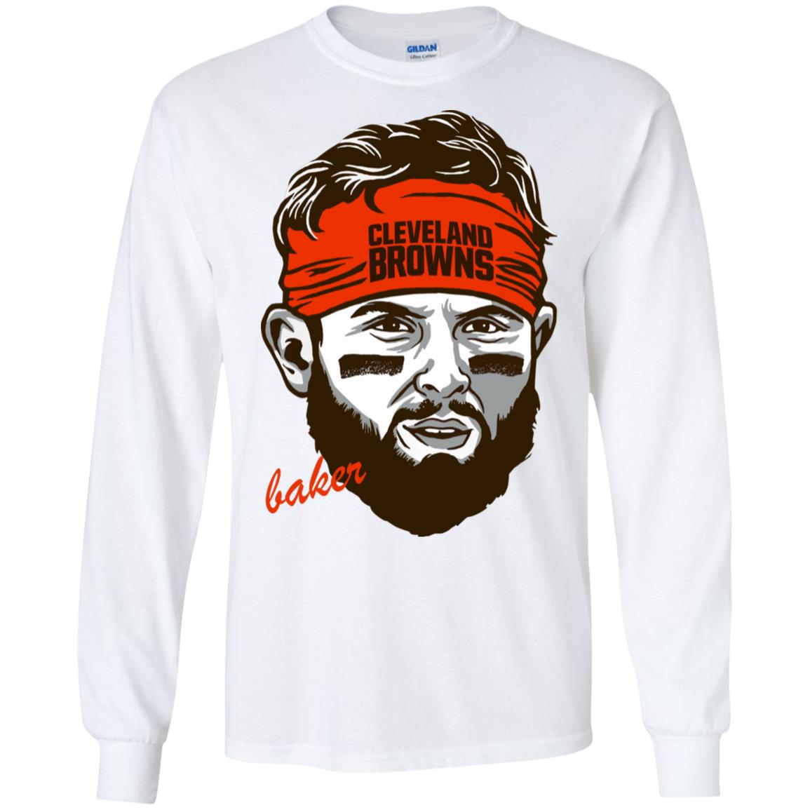 Mayfield Cler Browns Baker Face Shirt image Mayfield Cler Browns Baker Face Shirt