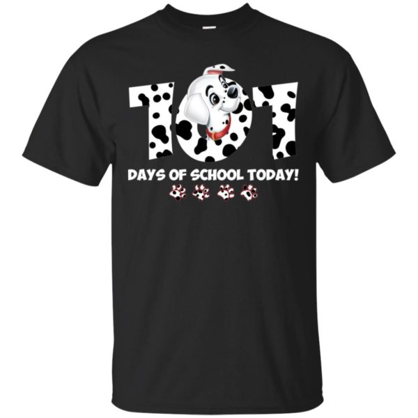 101 Days Of School Dalmatian Dog Shirt